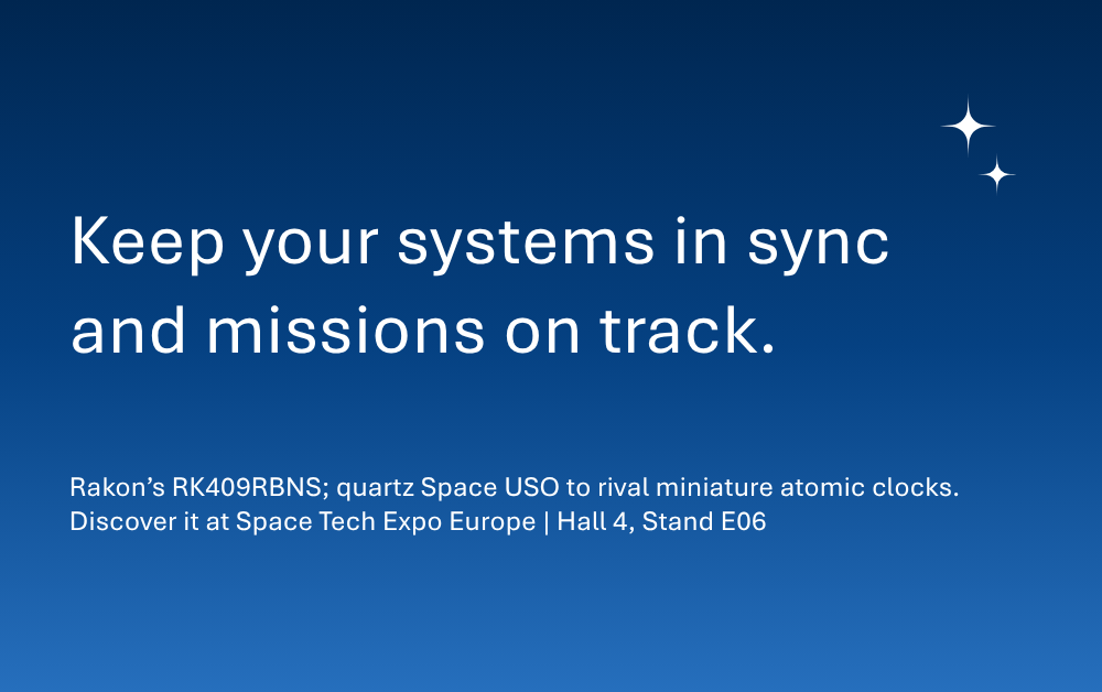Rakon Launches new Ultra-Stable Space OCXO to Challenge Miniature Atomic Clocks